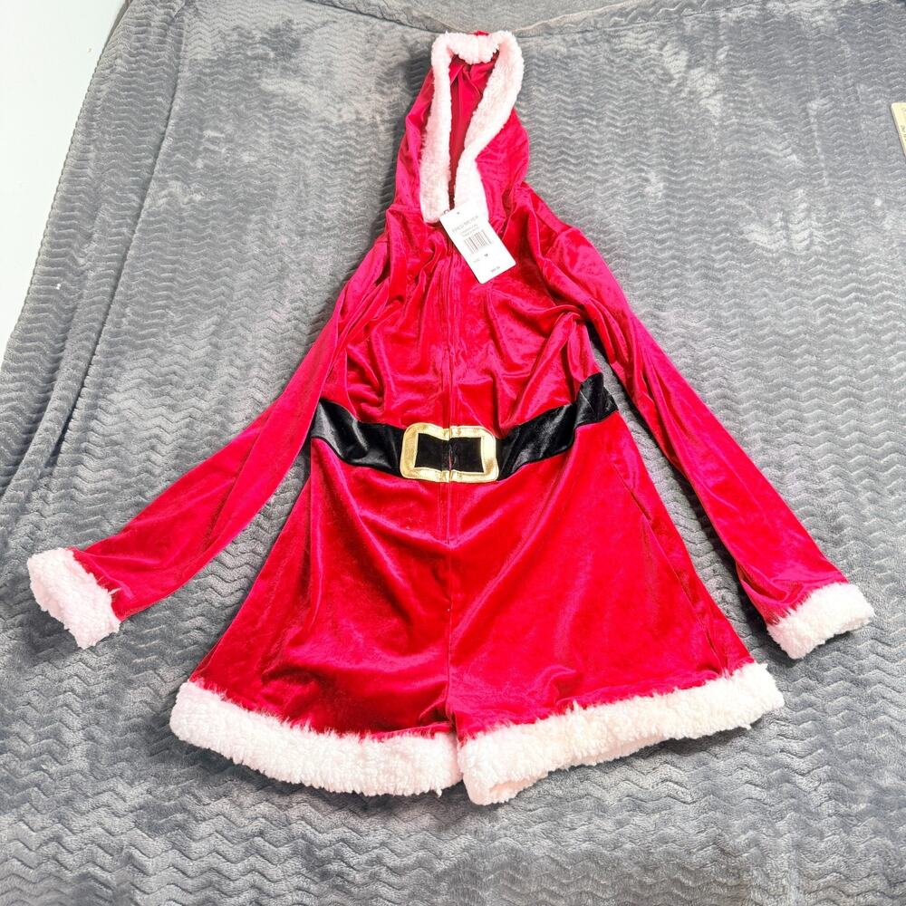Eyeshadow Santa Dress Costume Size M